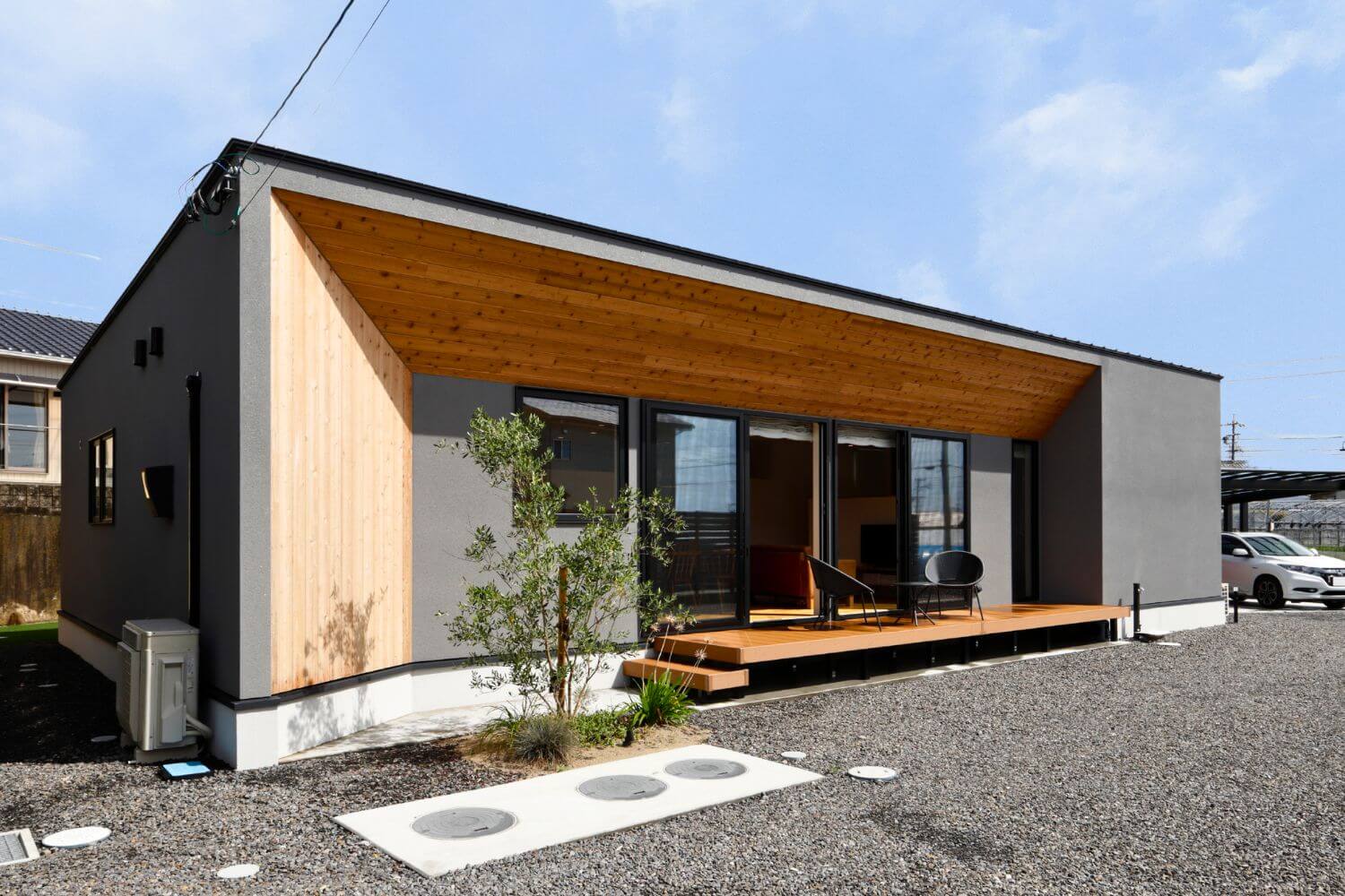 昭栄建設が手がけた住宅の外観施工事例1